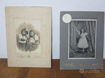 due fotografie seconda metà Ottocento