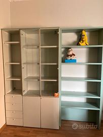 Libreria /parete attrezzata per cameretta o studio