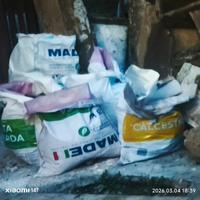 macerie da ristrutturazione cemento forato 