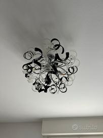 Lampadario a ricciolo