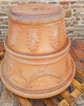 GRANDE VASO TERRACOTTA DERUTA D.100CM