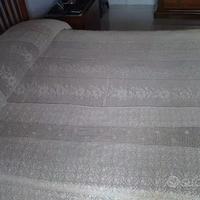 Copriletto matrimoniale uncinetto fatto a mano