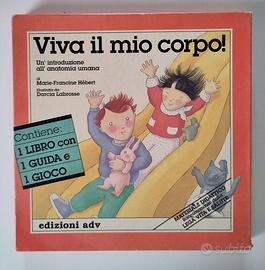 Gioco e libro VIVA IL MIO CORPO! edizioni adv 1990