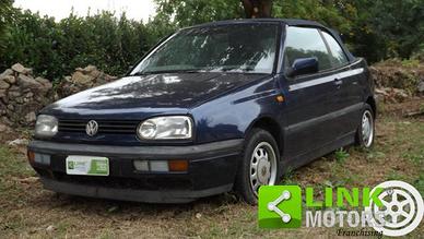 VOLKSWAGEN Golf Cabriolet 1.6 da riprendere di