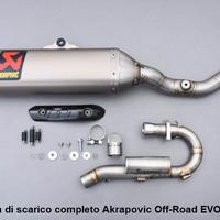 Sistema scarico Akrapovic EVO YZF 250 2010 - 2013