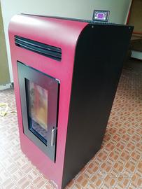stufa a pellet 16 kW canalizzata 