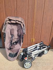 Passeggino Quinny 3 ruote super compatto