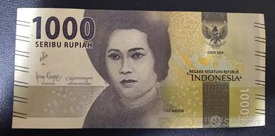 BANCONOTA NUOVA FIOR DI STAMPA 1000 RUPIE INDONESI