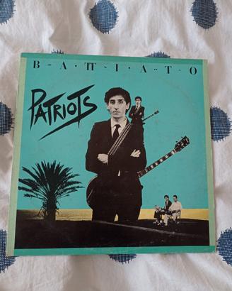 disco vinile Battiato PATRIOTS