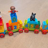 Set lego duplo Town Autopompa + treno
 dei numeri