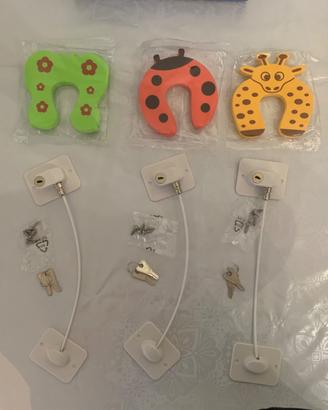 3 serrature di sicurezza per finestre e porte