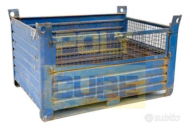 Cassoni contenitori in lamiera usati