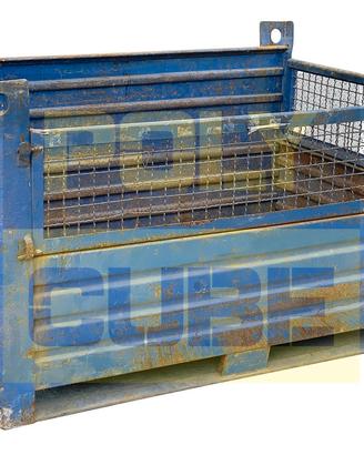 Cassoni contenitori in lamiera usati