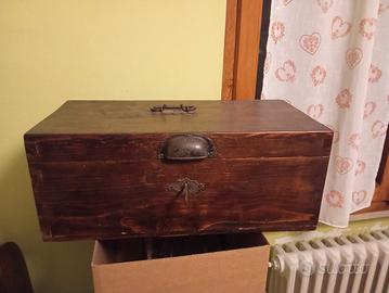 cassetta bauletto baule vintage 