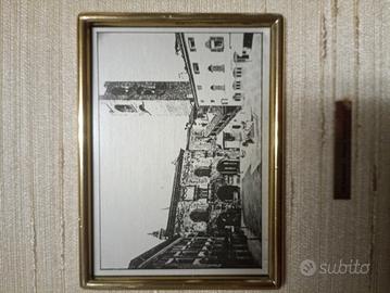 quadretti foglia oro e argento