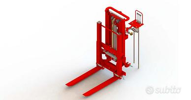 TECNOAGRI ELEVATORE AGRICOLO MOD. TRIPLEX 2510 3 M