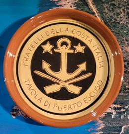 Portoscuso Fratelli della Costa  piattino 