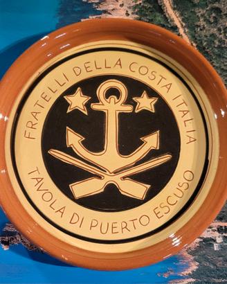 Portoscuso Fratelli della Costa  piattino 