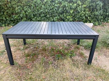 Tavolo da giardino  allungabile in alluminio