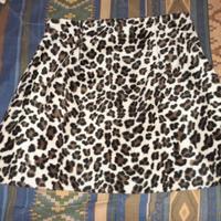 Mini gonna leopardata, a €5.