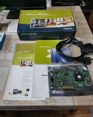 Scheda MATROX RT.X10 editing audio video