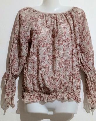 Blusa floreale 