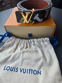 CINTURA REVERSIBILE LOUIS VUITTON NUOVA PER NBA LV