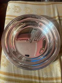 Piatto argento massiccio zaramella 800