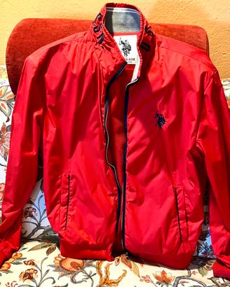 Giubbotto AntiVento US POLO ASSN Colore Rosso M