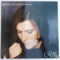 Renato Zero - Quando Non Sei Più Di Nessuno Vinile