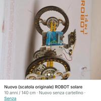 Robot a energia solare (nuovo mai aperto)