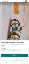 Robot a energia solare (nuovo mai aperto)