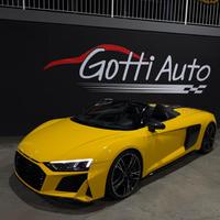 AUDI R8 V10 SPYDER RESTYLING YELLOW SCARICO SUPE