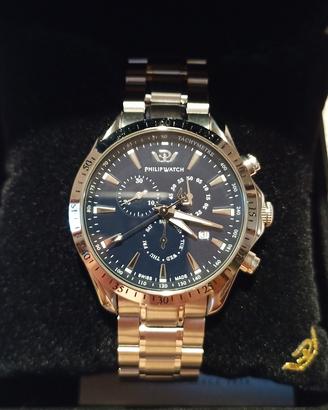 Orologio Philip Watch Blaze Cronografo Blu Uomo