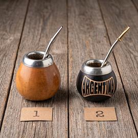 Mate Argentino in Zucca (Calabaza) + Cannuccia
