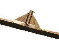 Spingiacqua in metallo cm.75 con manico in legno