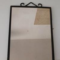 SPECCHI (2) Cornici in FERRO BATTUTO Artigianale