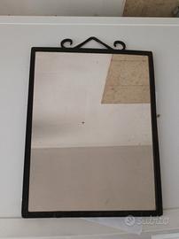 SPECCHI (2) Cornici in FERRO BATTUTO Artigianale