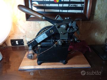 Rarissima macchina per cucire pelle, Junker & Ruh