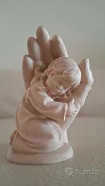 Statuetta in legno bambina, artigianato trentino