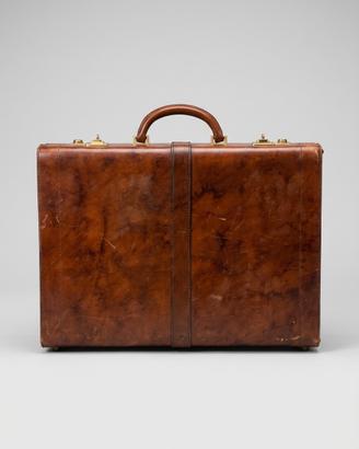 Valigia Vintage in Pelle Rigida