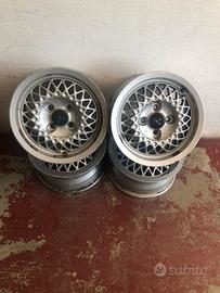 Cerchi BBS RA 15" 4x100 originali rari perfetti