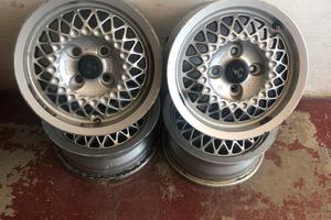 Cerchi BBS RA 15" 4x100 originali rari perfetti