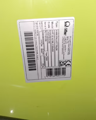 Transpallet manuale