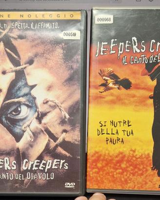 2 dvd Jeepers 1 e 2