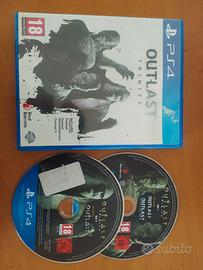 Outlast trinity PS4 come nuovo italiano 