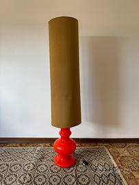 Lampada vintage arancio