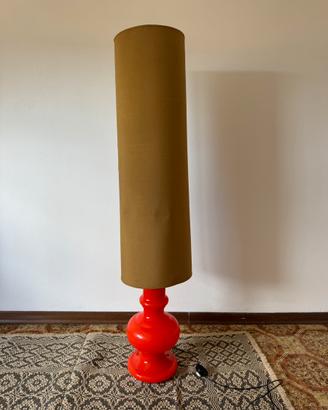 Lampada vintage arancio