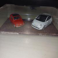 Fiat 500 modellini quattroruote