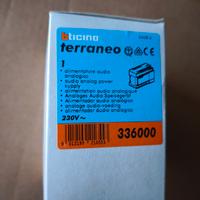 BTicino alimentatore audio